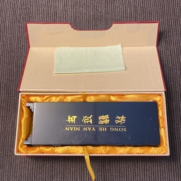 Asian Decorative Folding Screen Lacquer Art & Oriental Home Decor - Picture 6 of 8